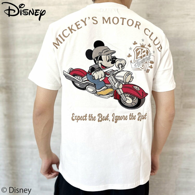 ミッキーマウス MCKEY MOUSExFLAGSTAFFコラボ半袖Tシャツ 442501 MICKEYヴィンテー...