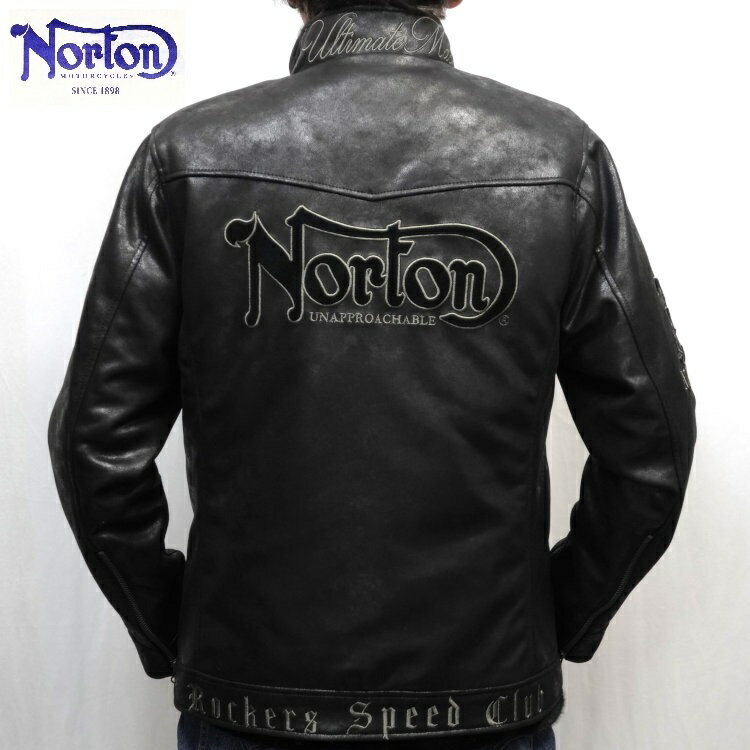楽天市場】Norton（種類（コート・ジャケット）ライダースジャケット