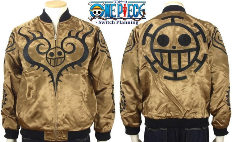 経典 Opsj 003 タトゥースカジャン ロー トラファルガー ワンピース Piece One アメカジ 3l Sからxxl アニメ Opsj003