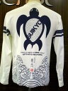 粋狂 すいきょう長袖Tシャツ 竜宮城 SYLT-069/和柄 カメ 亀