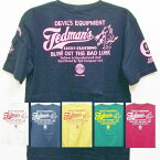 テッドマン TEDMAN半袖Tシャツ TDSS-512 BLOW OUT THE BAD LUCK アメカジ バイカー ミリタリー