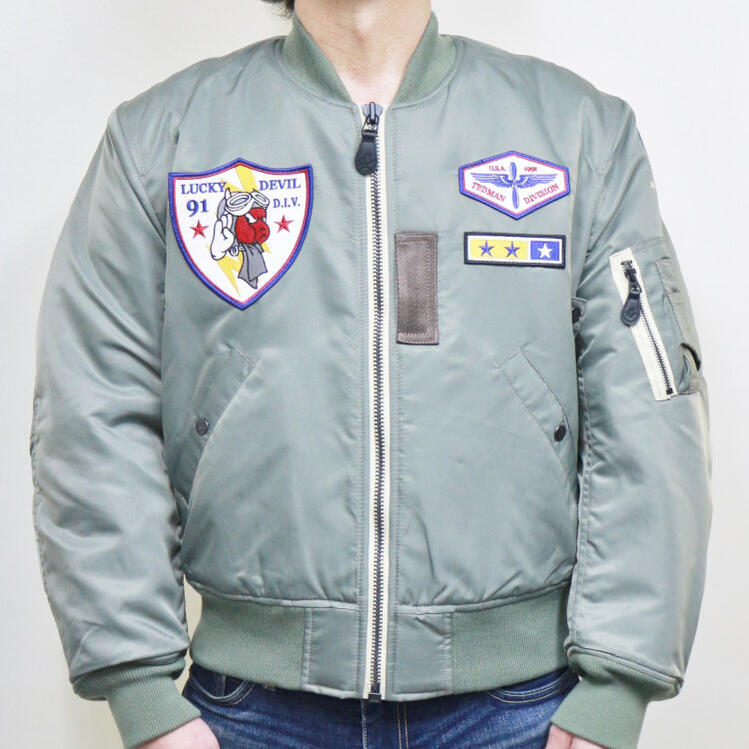 テッドマン TEDMAN MA-1 TMA-580 アメカジ バイカー フライト ミリタリー