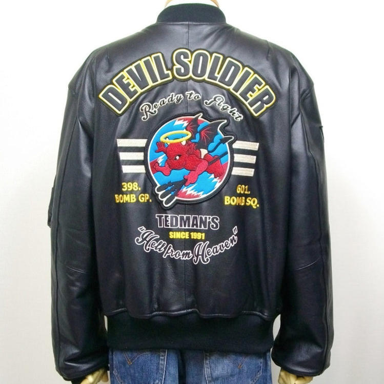 TEDMAN テッドマンレザーMA-1 TMA...の紹介画像2