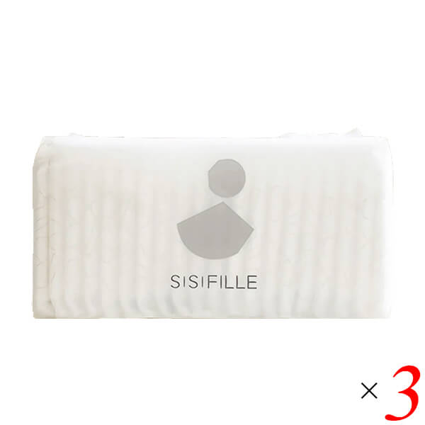 【BF限定！100円クーポン！学割2倍！】SISIFILLE（シシフィーユ） ピリオドパッド 23.5cm（羽つき） 20個 3個セット