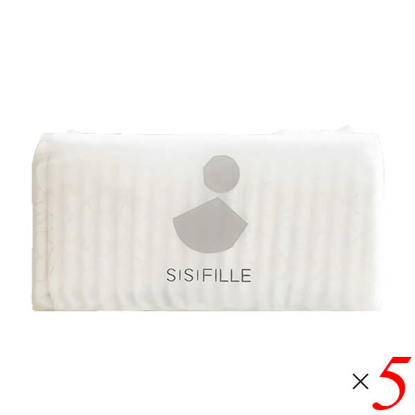 【BF限定！100円クーポン！学割2倍！】SISIFILLE（シシフィーユ） ピリオドパッド 23.5cm（羽つき） 20個 5個セット