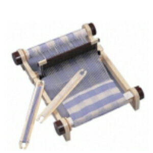 卓上手織り機（手織機） プラスチック製 毛糸付