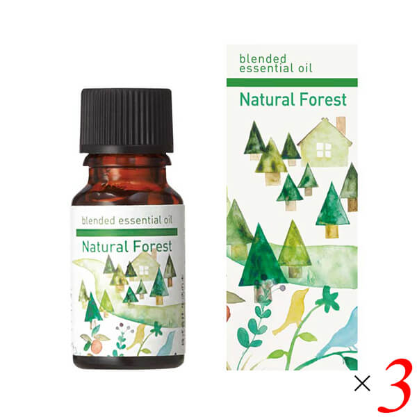 【4/20(日)限定！楽天カード利用でポイント8倍！】生活の木 ブレンドエッセンシャルオイル 30ml 3本セット ナチュラルフォレスト アロマオイル 精油 フランキンセンス