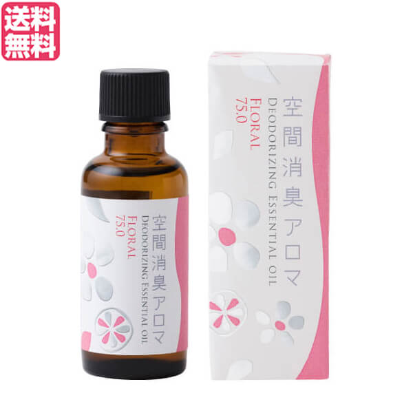 【BF限定！100円クーポン！学割2倍！】アロマ 芳香剤 ルームフレグランス 生活の木 空間消臭アロマ フローラル75.0 30ml 送料無料