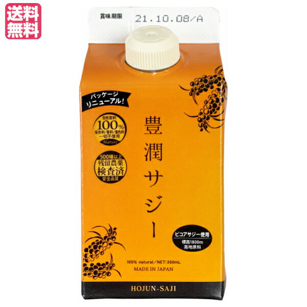 黄酸汁 豊潤サジー300ml お試しサイズのサムネイル