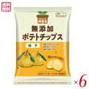 【マラソン限定!100円クーポン!ポイント2倍!】ポテチ ポテトチップス おいしい純国産 ポテトチップス 柚子 53g ノースカラーズ 6袋セット 送料無料
