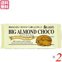 【マラソン限定!ポイント2倍!100円クーポン!】チョコ チョコレート 板チョコ 創健社 ビッグアーモンドチョコ 400g 2個セット 送料無料