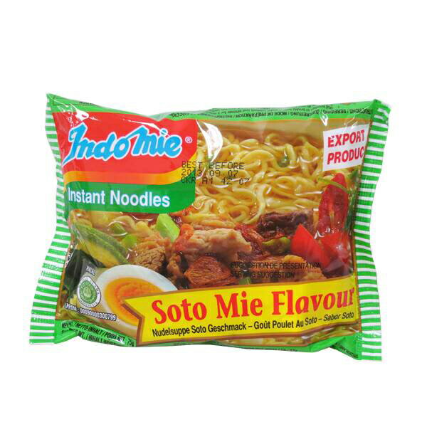 【スーパーSALE!ポイント2倍!100円クーポン】ラーメン チキンラーメン インスタント インドミー ソトミー 80g チキンスープ味