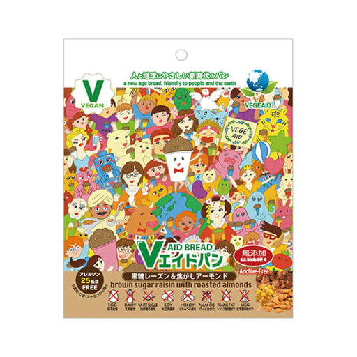非常食 パン 5年保存 東京ファインフーズ Vエイド保存パン 黒糖レーズン&焦がしアーモンド 125g 非常食 パン 5年保存 東京ファインフーズ Vエイド保存パン 黒糖レーズン&焦がしアーモンド 125g