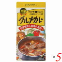 【4/30(火)限定！楽天カードでポイント4倍！】カレー粉 カレールー カレールウ 創健社 グルメカレー（中辛） 115g 5個セット 送料無料