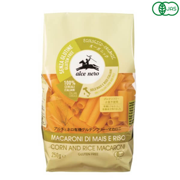 【ブラックフライデー！ポイント5倍！】マカロニ グルテンフリー パスタ アルチェネロ 有機グルテンフリー マカロニ 250g