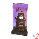 【マラソン限定!ポイント2倍!100円クーポン!】キャロブ チョコ ヴィーガン キャロブキッチン バンジョー キャロブベアー ココナッツ 15g 2個セット 送...