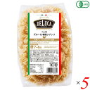 パスタ フジッリ オーガニック デルーカ DeLuca オーガニックパスタ フジッリ 500g 5個セット