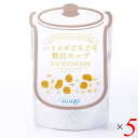 【5/1(木)限定!ポイント最大8倍!】スープ レトルト ヴィシソワーズ ハトムギごろごろ贅沢スープ ヴィシソワーズ 180g 5個セット 送料無料
