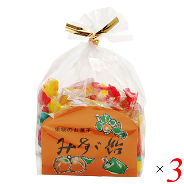 【6/25(水)限定！楽天カード利用でポイント8倍！】みすず飴 角袋 260g 3個セット 飯島商店 ゼリー 菓子 個包装 送料無料