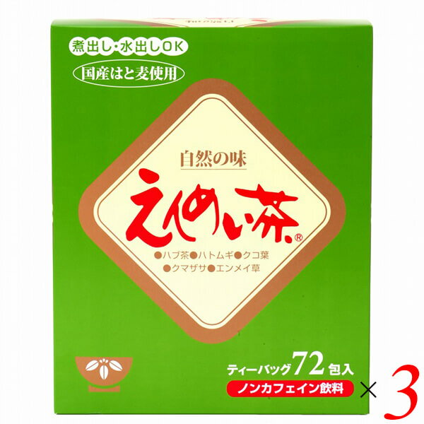 お茶 ティーバッグ 健康茶 黒姫和漢薬研究所 えんめい茶 ティーバッグ 360g（5g×72包） 3個セット 送料無料