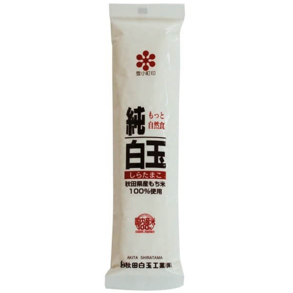 秋田白玉工業 純白玉粉 秋田県産もち米100％ 150g しらたま粉 国産 粉末