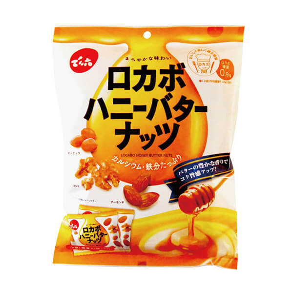 ビューティーツーのでん六 ロカボハニーバターナッツ 120g 小袋タイプ|詳細画像