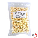 ダグとワラ プレミアムポップコーン 純正しょうゆ味 50g 5個セット 有機ポップコーン 袋 砂糖不使用
