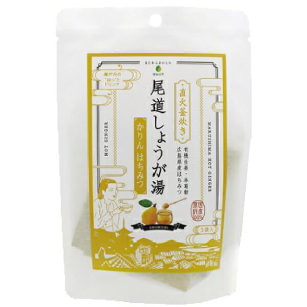 【11/15(土)限定！楽天カードでポイント最大12倍！】マルシマ 尾道しょうが湯 かりんはちみつ 60g(12g×..