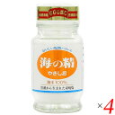 【ポイント最大5倍!超ポイントバック祭】海の精 やきしお 食卓ビン 60g 4個セット 焼塩 焼き塩 にがり