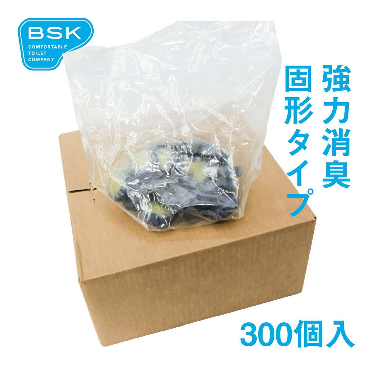 発泡しながら素早く溶けてニオイの元を強力消臭！ 【成分】 合成香料・硫酸アルミ二ウム・界面活性剤着色料・消泡剤・天然ソーダ灰 【性質】 弱アルカリ性 [使用上の注意] フィルムのままで投入してください 濡れた手で扱わないでください 口に入れないでください 誤って口に入れた場合は吐き出し口をすすいだ後、医師に相談してください 皮膚に付着した時は、直ちに石けんで洗い流してください 直射日光や高温多湿な場所にはおかないでください 幼児の手の届くところにはおかないでください