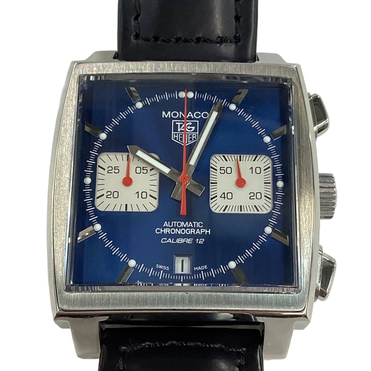 【中古】タグ・ホイヤー 時計 TAG HEUER モナコ キャリバー12 クロノグラフ スティーブ・マックィーン CAW2111 自動巻き 150037