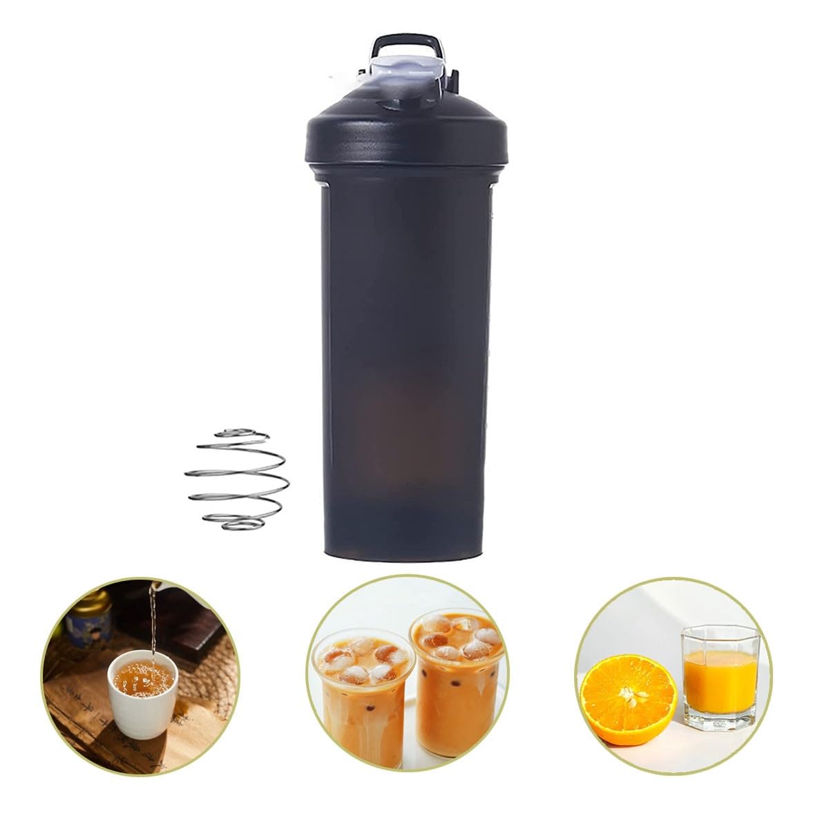 プロテインシェイカー 1000ml プロテイン シェーカー ジム オフィス 再利用可能 軽量 持ち運び便利 お..