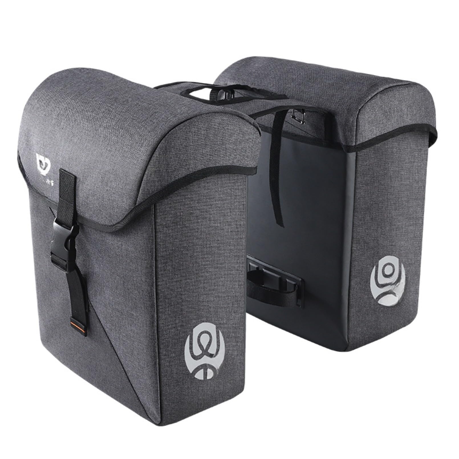 自転車用ダブルパニエ、サイクリング用リアラックパニエ、長距離用マウンテンバイクパニエ、サイクリン..