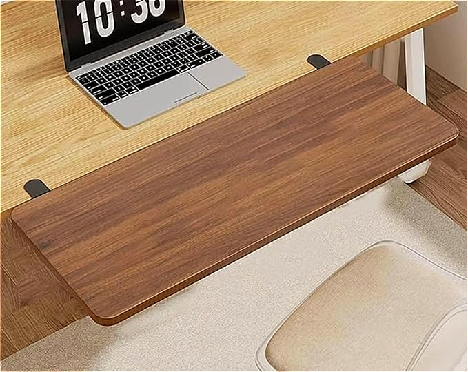 キーボードトレイ クランプ式 デスクエクステンダー アームレスト デスク拡張 肘置き板 拡張ボード 拡..