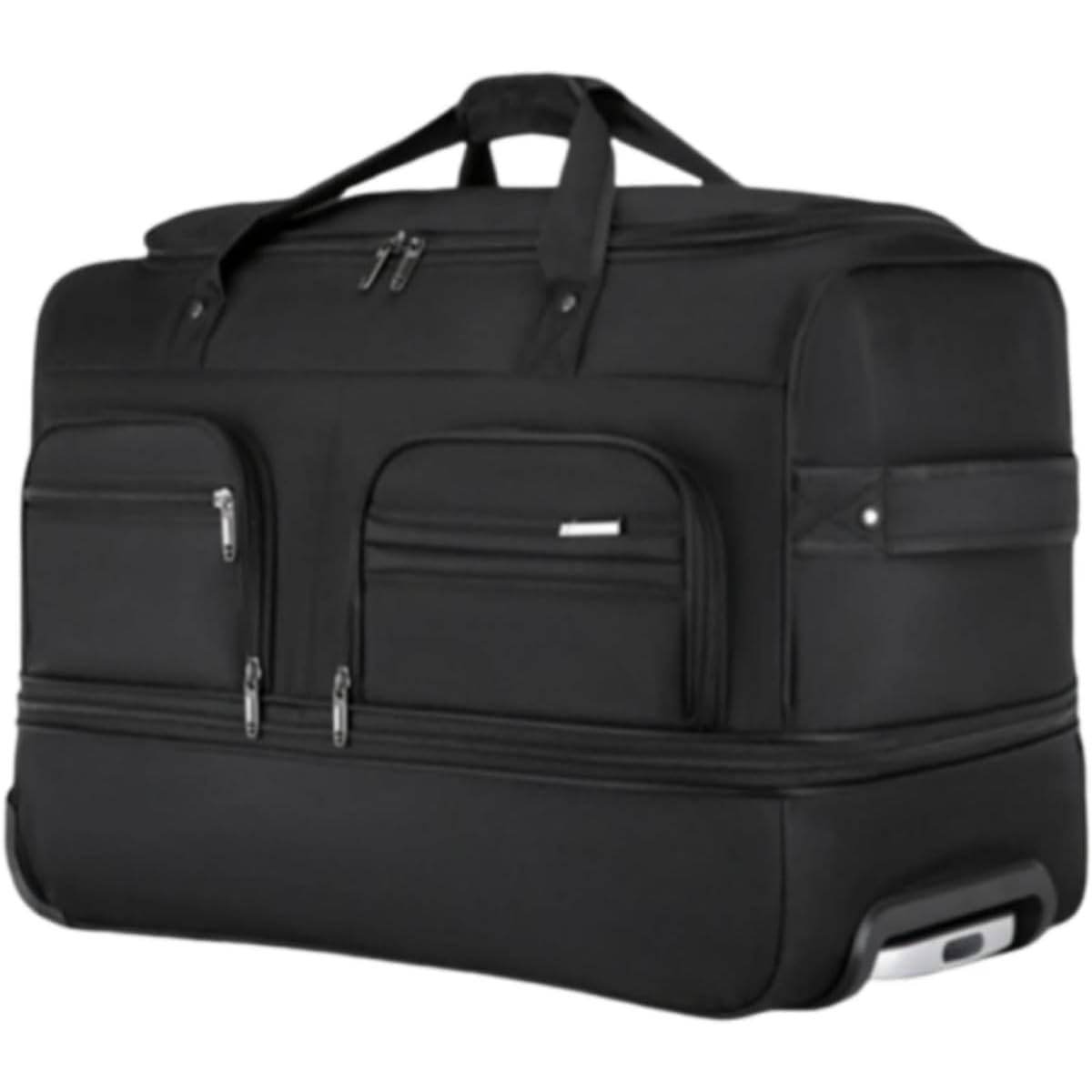 ボストンキャリー 大容量 キャスター3輪 撥水加工 拡張可能 折りたたみ サブバッグ トロリーバッグ メ..