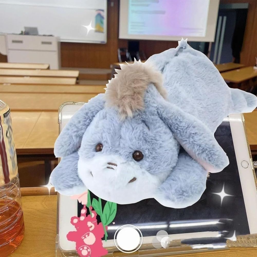 ペンケース 大きめ 収納バッグ かわいい おしゃれ グッズ ギフト ぬいぐるみ ペンケース 文房具 小物入れ 多機能収納バッグ (B) [並行輸入品]