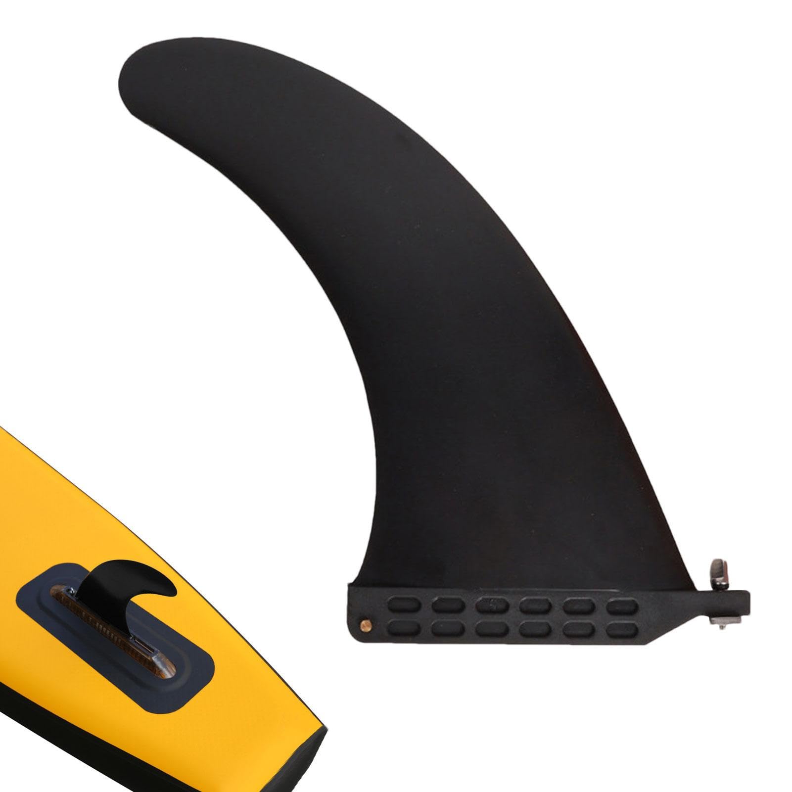 ッターパドルテール舵粘着ロングボードフィン 滑らかなグラスファイバーマットシングルフィンパドルボ..