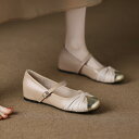 マリージャン シューズ 【厚底 パンプス】 春用厚底マリージャン カラーでスタイルアップ スカートコーデに適 レディース 日常用 快適レトロ