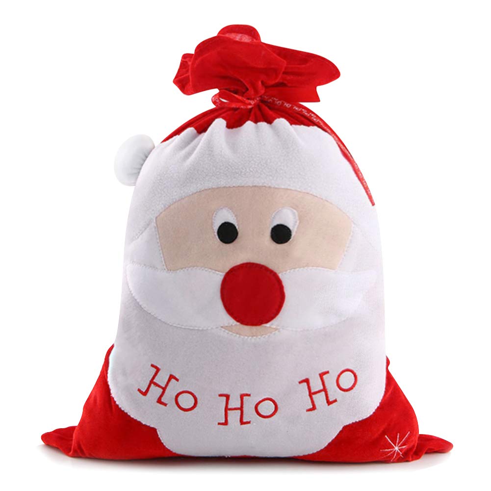 ギフトバッグ クリスマス ラッピング 袋 可愛い サンタさん 袋 ギフト クリスマスプレゼント用 巾着袋 ..