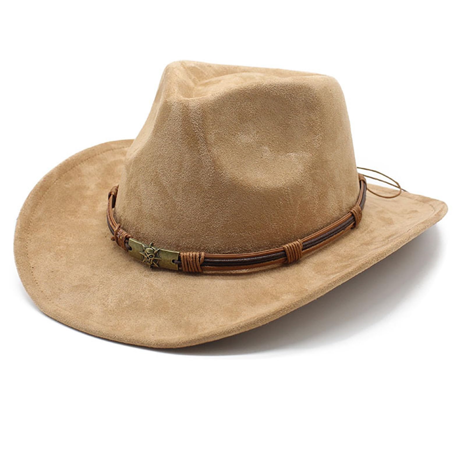 メンズ 帽子 レディース テンガロンハット 中折れ帽子 ソフトハット つば広ハット 紳士帽 ベルト飾り ..