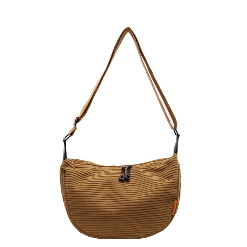 コーデュロイ ホーボーバッグ ギョウザバッグ レディース 大容量 トートバッグ ショルダーバッグ 斜め掛けバッグ 学院風 通勤 通学 学..