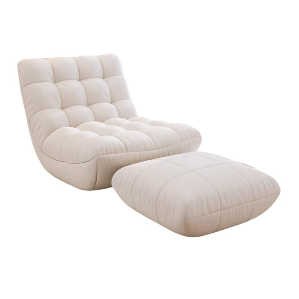 リラクゼーションソファリクライニング可能キャタピラーシングルベッドルーム小さなソファマスターベッドルームリクライニングチェア畳バルコニーリクライニングチェア (ソファ,オレンジ)