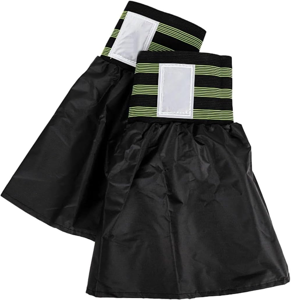 ハイキングシューズゲートル、防水トレイルゲートル、アンクルゲートル、靴カバー、反射安全ゲートル、アウトドアスポーツ、ハイキング、登山、キャンプ、旅行用の登山（2個）