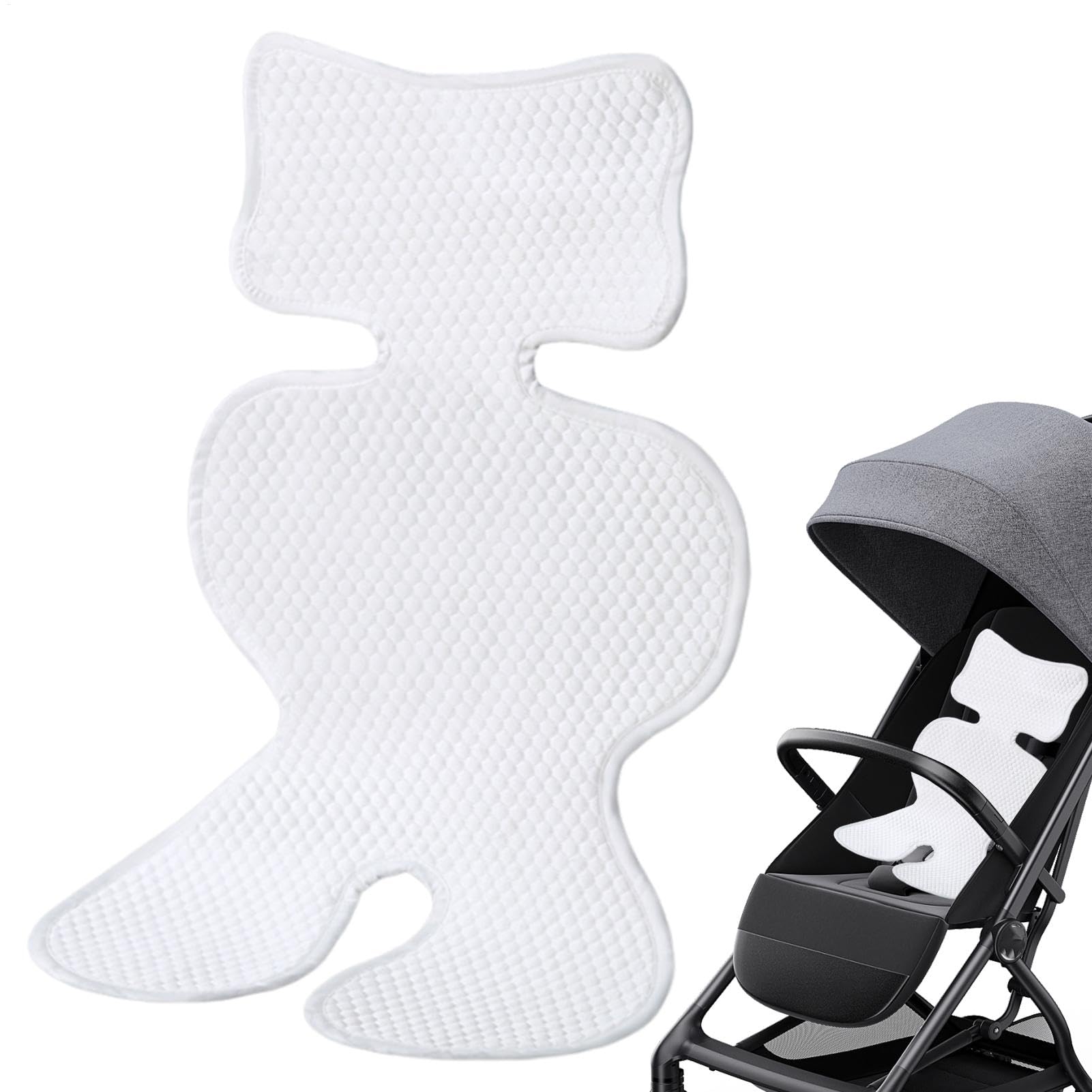 ベビーカー冷却マット、幼児用アイスマット、ベビー用プッシュチェアシートアイスライナー、ベビークッション、ベビーカー冷却パッド、..