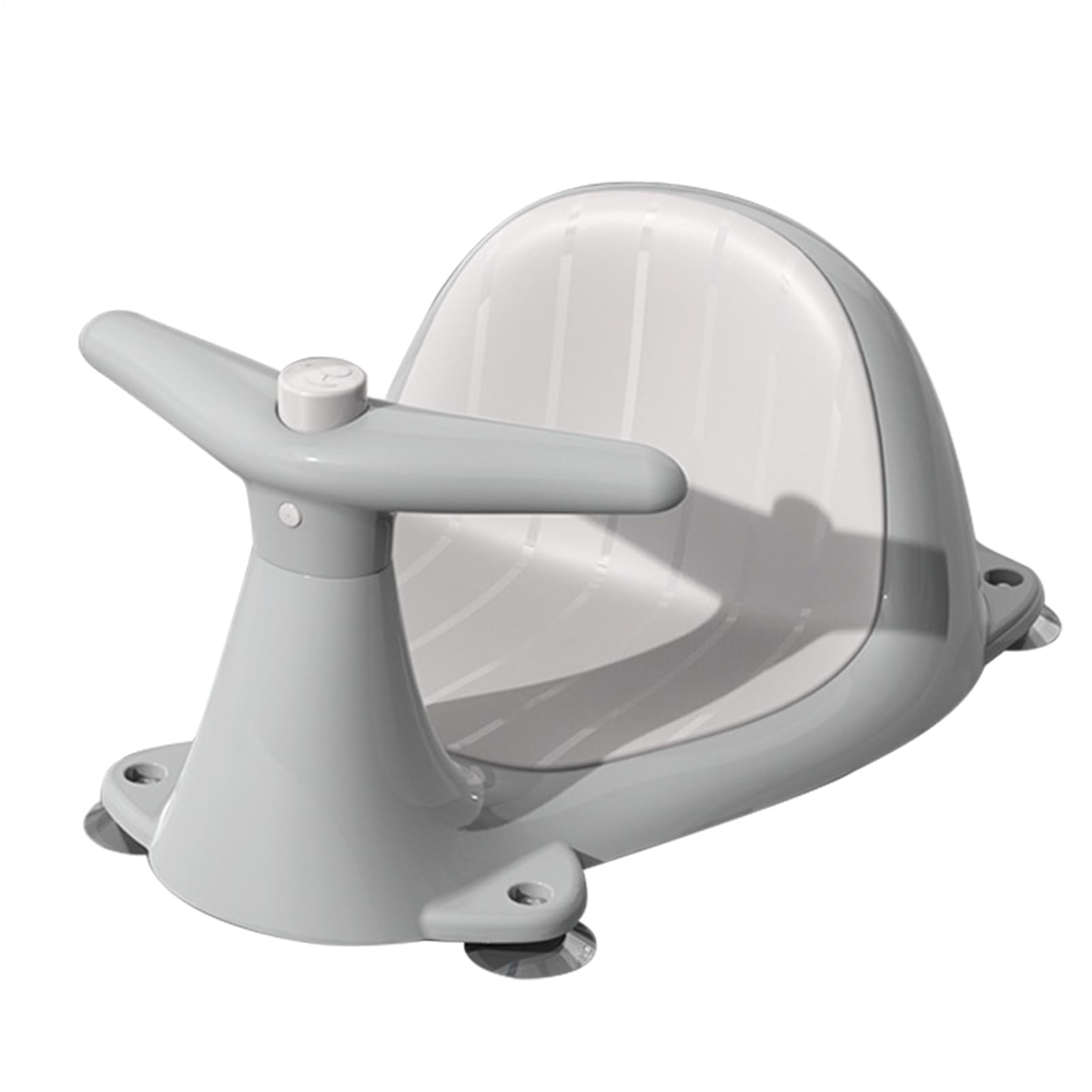 ベビーバスチェア、ベビーバスシート - クジラの形状の安全な滑り止め浴シート,幼児の子供向けのポータ..