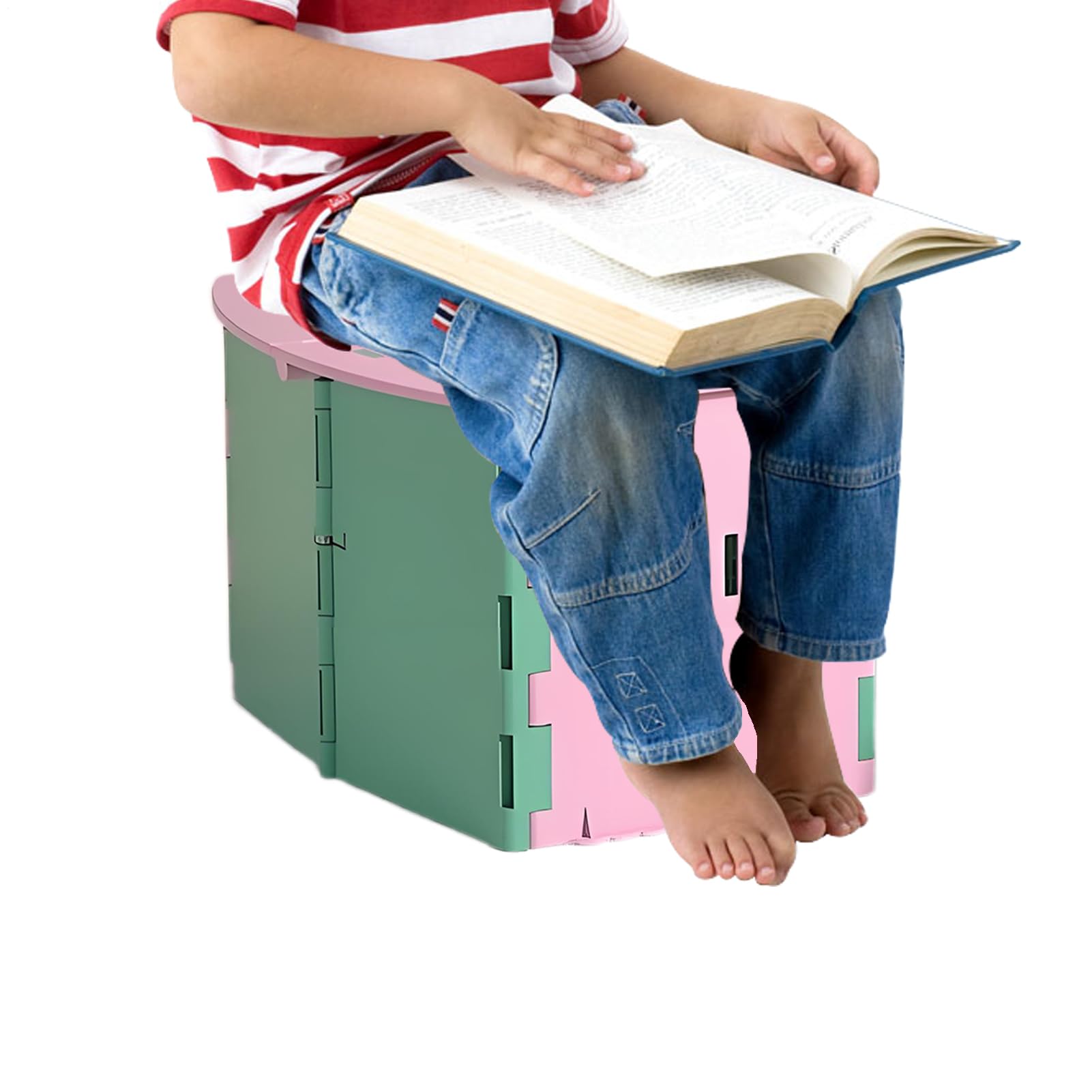 幼児用旅行用ポータブルおまるシート - 子供用ポータブルトイレ - 子供用おまるトイレ アウトドア・ビ..