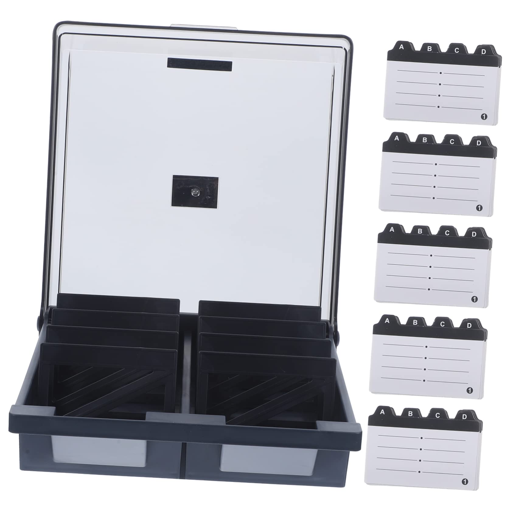 名刺入れ 名刺スタンド 立つ 閃光 名刺ショーホルダー 名刺収納ホルダー 保有者 カードディスプレイラ..