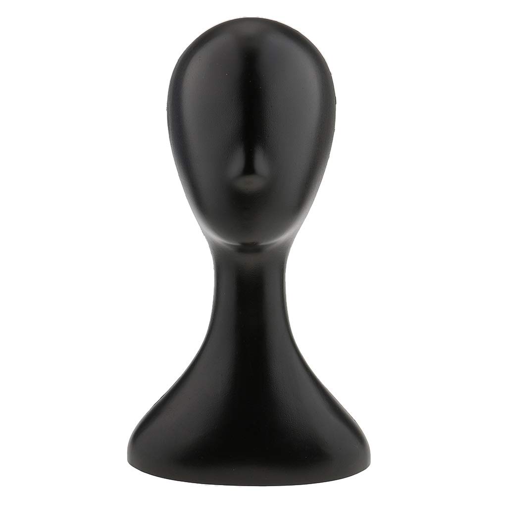 ポータブルウィッグスタンド 女性のプラスチックプレーンモデルマネキンウィッグブラケットかつら陳列..