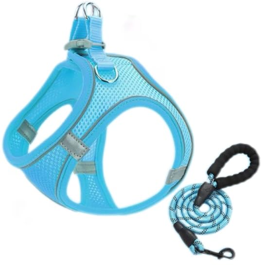 犬 ハーネス リード セット 抜けない 簡単着脱 軽量 お散歩 お出かけ 引っ張り防止 反射 ベスト 猫用ハ..