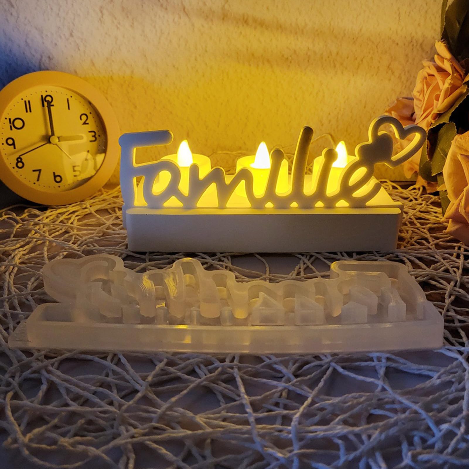 ドイツ語文字シリコンモールド,ドイツ製樹脂シリコーン鋳造型 ツール | 滑らかなインスピレーションレ..